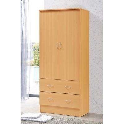 Armoires & Wardrobes – Bedroom Furniture – The Home Depot Intended For Preferred Wardrobes And Drawers Combo (View 15 of 15)
