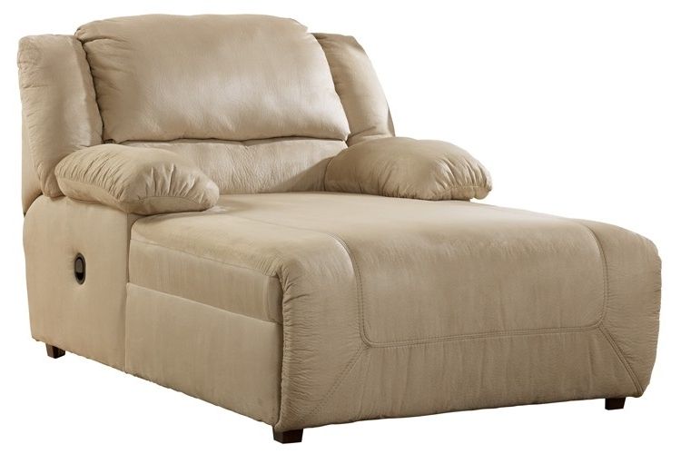 Ashley Chaise Lounges With Newest Ashley Hogan Reclining Chaise Lounge – Khaki (View 4 of 15)