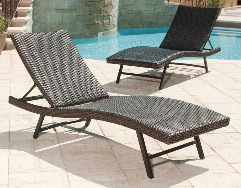 Awesome Aluminum Chaise Lounge Pool Chairs Outdoor Chaise Lounge Throughout Most Up To Date Deck Chaise Lounge Chairs (Photo 9 of 15)