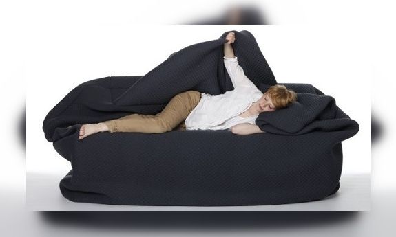 Bean Bag Bed With Built In Blanket And Pillow (View 10 of 10)