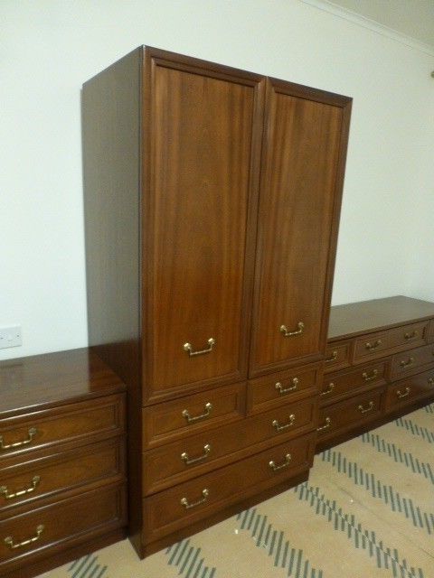 Bedroom Furniture – Dark Wood Wardrobes & Chests Of Drawers (View 15 of 15)