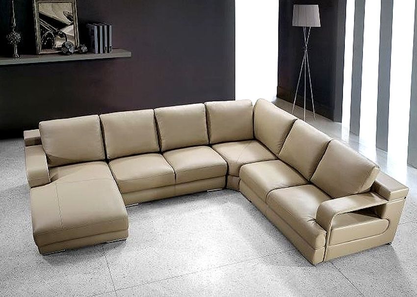 Beige Sectional Sofas Throughout Most Popular Beige Sectional Sofa Vg (View 1 of 10)