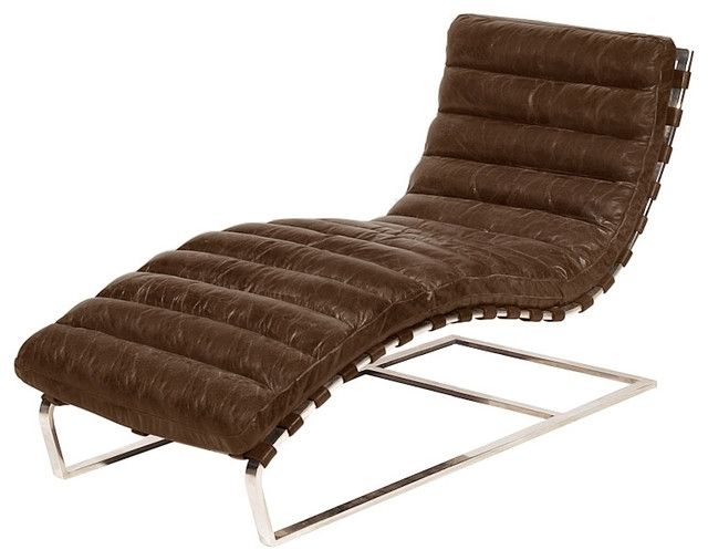 Best And Newest Curved Chaise Lounges Pertaining To West Los Angeles Leather Curved Chaise – Indoor Chaise Lounge (View 13 of 15)