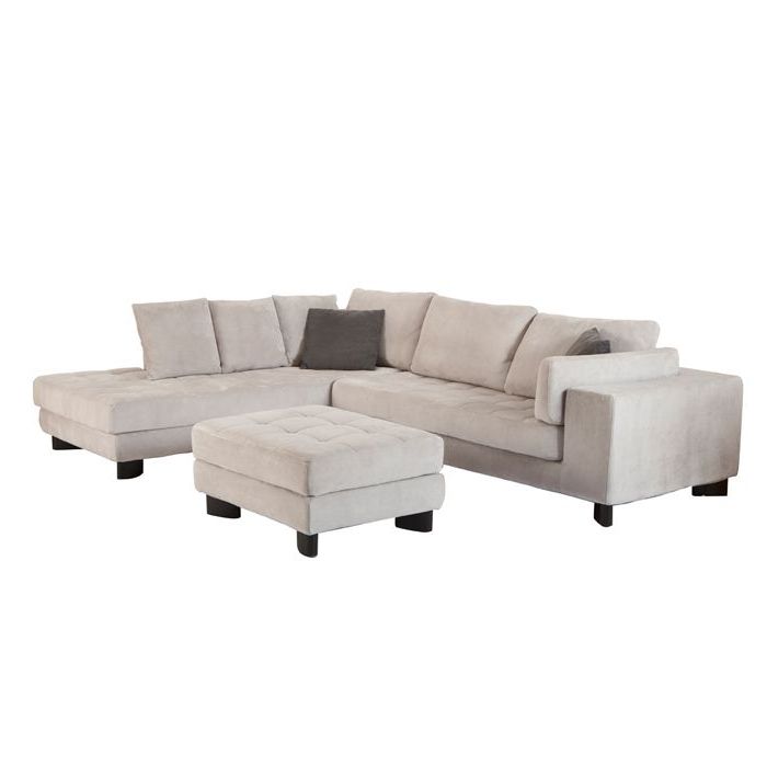 Best And Newest Mobilia (in Grey) Vegas Fabric Sectional – Sectionals – Living Regarding Mobilia Sectional Sofas (View 9 of 10)