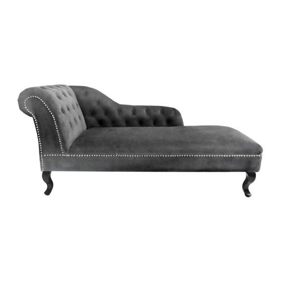 Best And Newest Velvet Chaise Lounge – Furniture Favourites Within Gray Chaise Lounges (View 15 of 15)