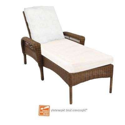 Best And Newest Wicker Patio Furniture – Hampton Bay – Outdoor Chaise Lounges Regarding Outdoor Chaise Lounge Chairs With Arms (Photo 6 of 15)