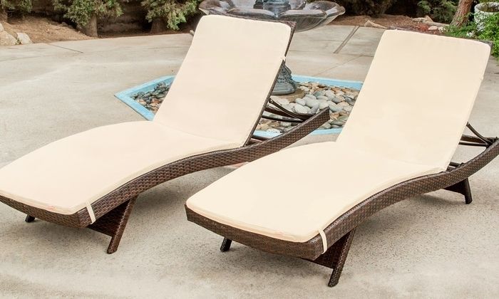Featured Photo of 15 The Best Comfortable Outdoor Chaise Lounge Chairs