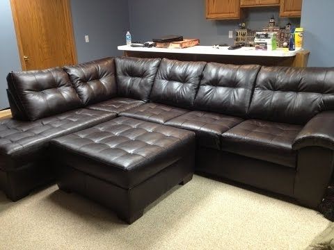Big Lots Sofas Pertaining To Most Popular Sectional Couches Big Lots – Youtube (Photo 1 of 10)