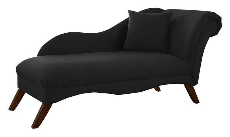 Black Chaises Intended For Well Known Top 20 Types Of Black Chaise Lounges (buying Guide) – (View 1 of 15)