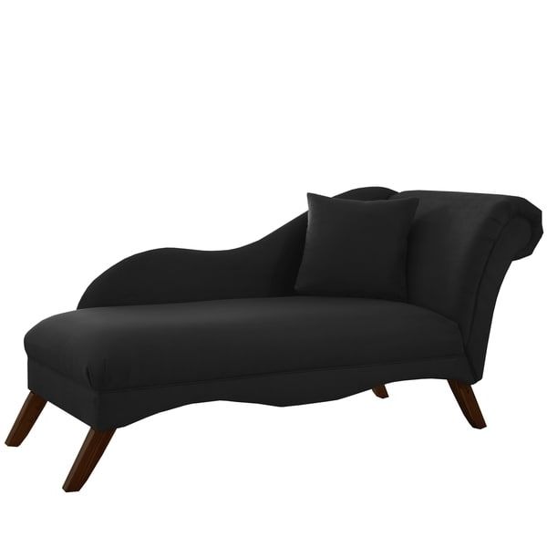 Black Chaises Regarding 2018 Black Chaises – Black Chaise Lounge Sofas (View 11 of 15)