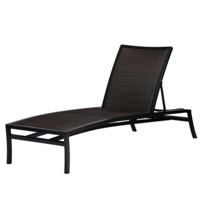 Black Outdoor Chaise Lounge Chairs Regarding Well Known Outdoor Lounge Chair: The Aire Chaise Lounge (View 15 of 15)