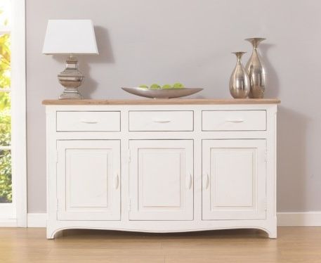 Buy The Parisian 145cm Shabby Chic Sideboard At Oak Furniture With Regard To Popular Shabby Chic Pine Wardrobes (View 14 of 15)