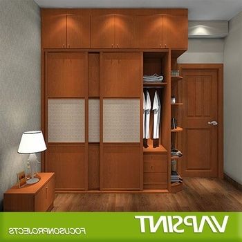 Cheap Wood Wardrobes With 2017 Indian Designs Cheap Wooden Sliding Door Wardrobe Armoire – Buy (View 5 of 15)