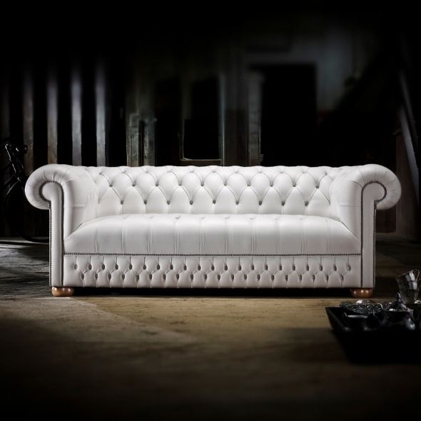 Chesterfield Sofas Pertaining To Current Belgravia 3 Seater Sofa – From Timeless Chesterfields Uk (View 8 of 10)