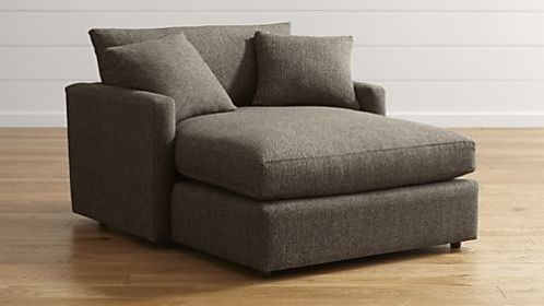 Crate And Barrel With Regard To Chaise Lounge Couches (View 2 of 15)