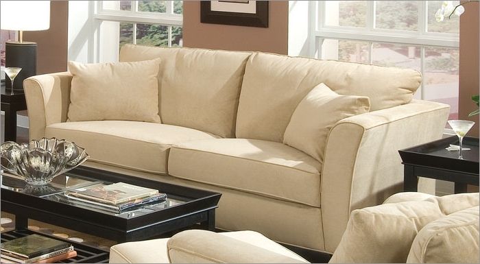 Featured Photo of Top 10 of Cream Colored Sofas