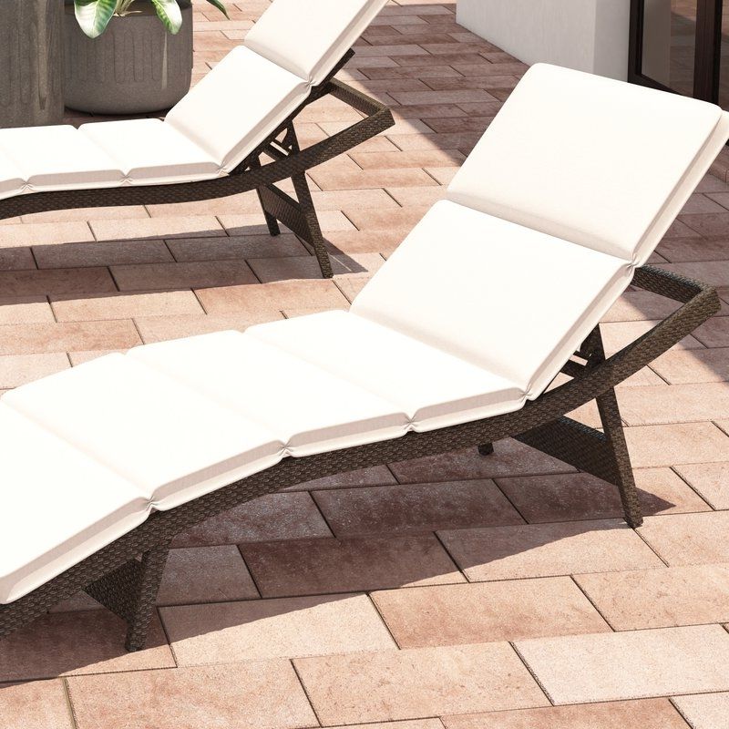 15 Ideas of Outdoor Cushions for Chaise Lounge Chairs