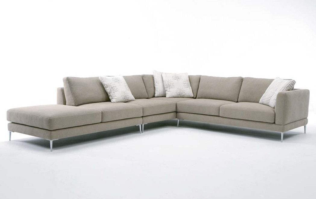Current The Dania Sofa Sectionaldellarobbia Is A Clean Lined Within Dania Sectional Sofas (View 1 of 10)