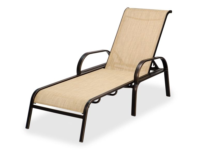 Featured Photo of 2024 Latest Sling Chaise Lounge Chairs for Outdoor