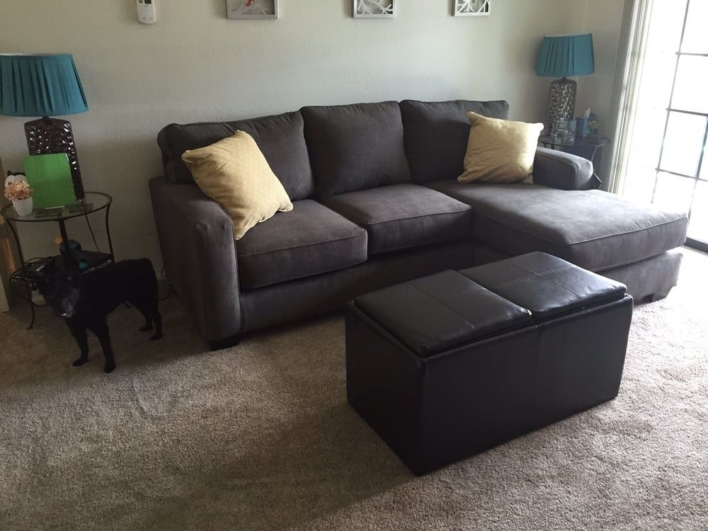 Famous Hodan Sofa Chaise & Leather Ottoman – Yelp With Regard To Hodan Sofas With Chaise (Photo 1 of 15)