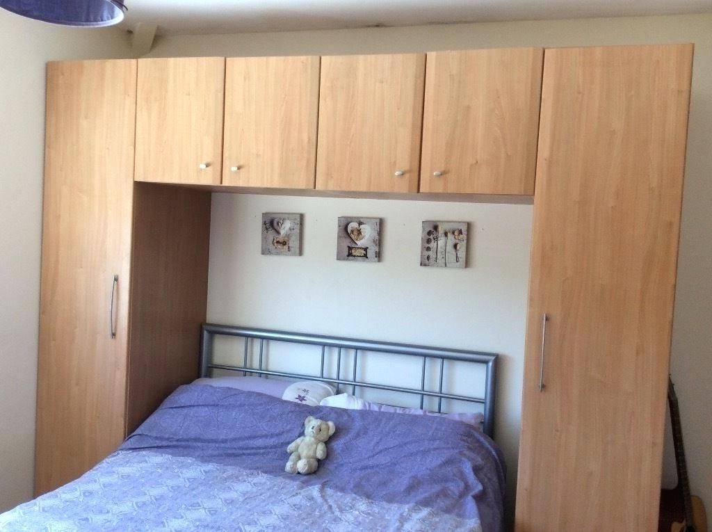 Famous Storage Over Bed Wonderful Two Single Wardrobes With Up And Over Inside Overbed Wardrobes (View 4 of 15)
