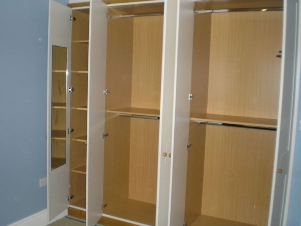 Famous Wardrobe Interiors – Bespoke Bedroom Furnitue Regarding Double Hanging Rail For Wardrobes (View 2 of 15)