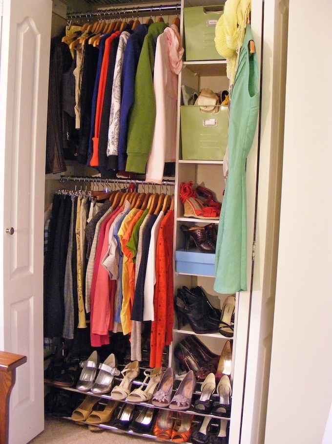 Fashionable 21 Brilliant Hacks For Your Tiny Wardrobe – Expert Home Tips With Double Up Wardrobes Rails (View 1 of 15)