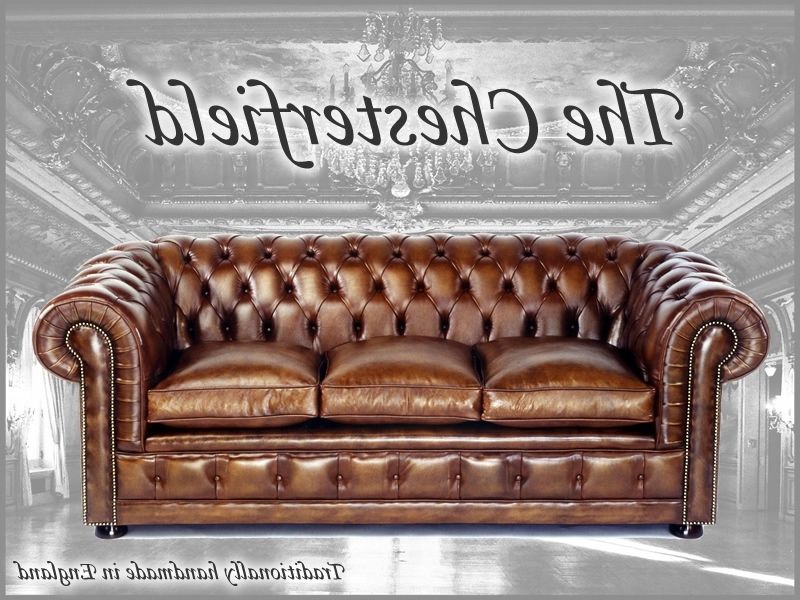 Fashionable Chesterfield Sofas, Chairs, Leather, Bespoke Made In England – A1 With Regard To Chesterfield Sofas And Chairs (Photo 9 of 10)