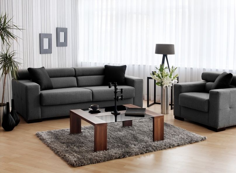 Fashionable Furniture. Beautiful Discount Living Room Sets: Discount Living Within Grey Sofa Chairs (Photo 2 of 10)
