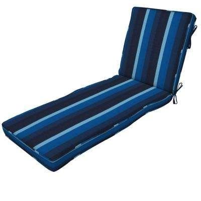 Fashionable Outdoor Chaise Cushions Throughout Chaise Lounge Cushions – Outdoor Cushions – The Home Depot (View 6 of 15)