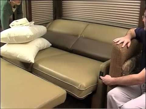 Fashionable Rest Easy Sofa, Couch, Lounger, Bed From Winnebago Industries Intended For Sectional Sofas For Campers (View 5 of 10)