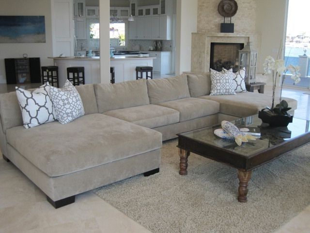 Fashionable Sectional Sofas With Chaise Inside Outstanding Beautiful Double Chaise Lounge Sofa Ahlmeda Double (View 15 of 15)