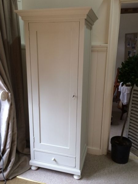 Fashionable Single Wardrobes With Regard To Hand Painted Furniture – Cupboards, Cabinets & Wardrobes For Sale (View 11 of 15)