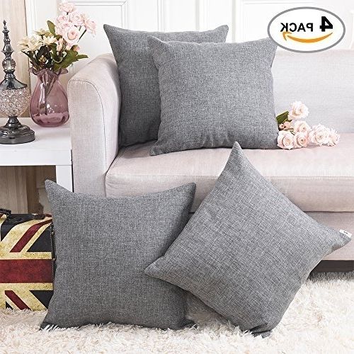 Favorite Sofas With Oversized Pillows With Oversized Couch Pillows: Amazon (Photo 1 of 10)