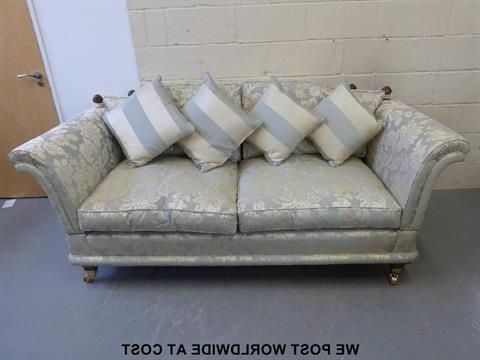 Florence Medium Sofas Throughout Current A David Gundry Three Piece Suite Consisting Of A Florence Medium (View 4 of 10)