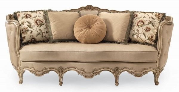 Florence Medium Sofas With Well Liked Schnadig Florence – Carved Wood Sofa (View 7 of 10)