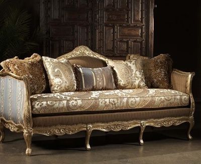 French Style Sofa Leather And Upholstered Furniture High Style With Recent French Style Sofas (View 9 of 10)