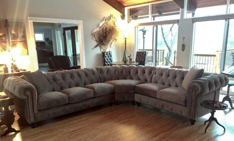 Furniture : Button Tufted Fabric Sofa Sofa Dallas Furniture Ottawa In Recent Dufresne Sectional Sofas (View 5 of 10)
