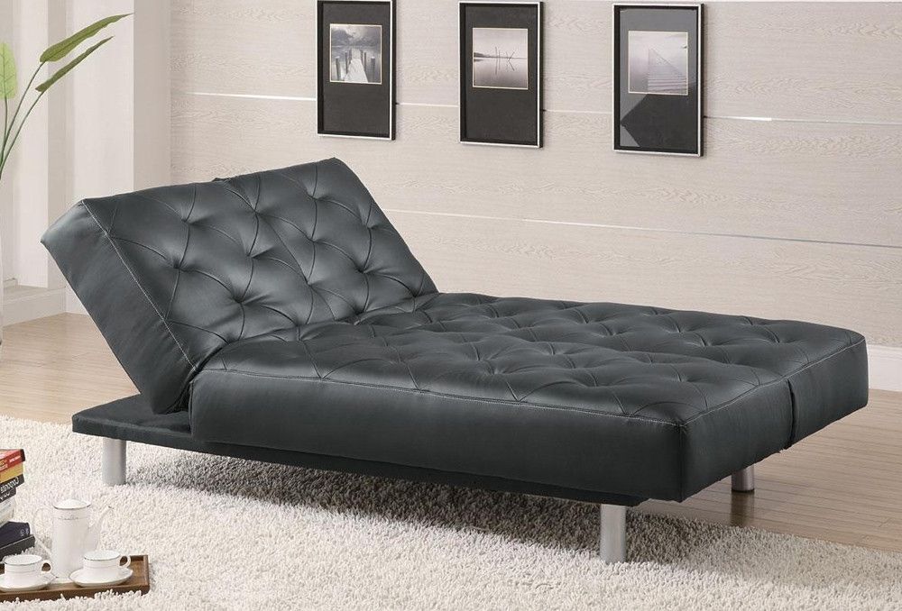 Futon Chaises Pertaining To Trendy Leather Futon The Brick : Best Futons & Chaise Lounges Reviews (Photo 4 of 15)