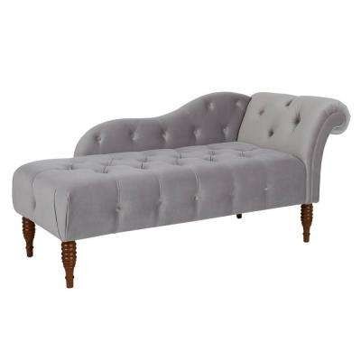 Gray – Chaise Lounges – Chairs – The Home Depot Intended For Famous Gray Chaise Lounge Chairs (View 10 of 15)