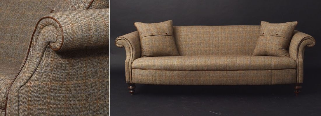 Harris Tweed Furniture In Widely Used Tweed Fabric Sofas (View 8 of 10)