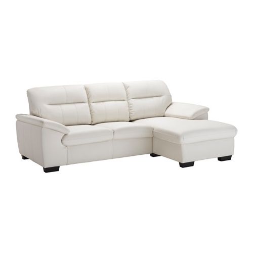Ikea Chaise Sofas Pertaining To Trendy Malviken Two Seat Sofa With Chaise Longue – Kimstad Off White – Ikea (View 11 of 15)