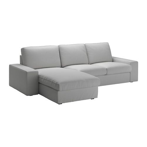 Ikea Chaise Sofas Throughout Latest Kivik Sofa – With Chaise/orrsta Light Gray – Ikea (View 7 of 15)