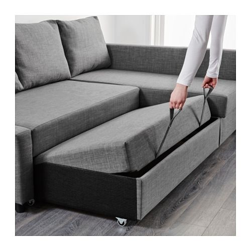 Ikea Corner Sofas With Storage In Well Liked Friheten Corner Sofa Bed With Storage Skiftebo Dark Grey – Ikea (View 2 of 10)