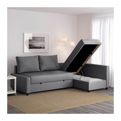 Ikea Corner Sofas With Storage Regarding Most Recent Friheten Corner Sofa Bed With Storage Skiftebo Dark Grey – Ikea (Photo 1 of 10)