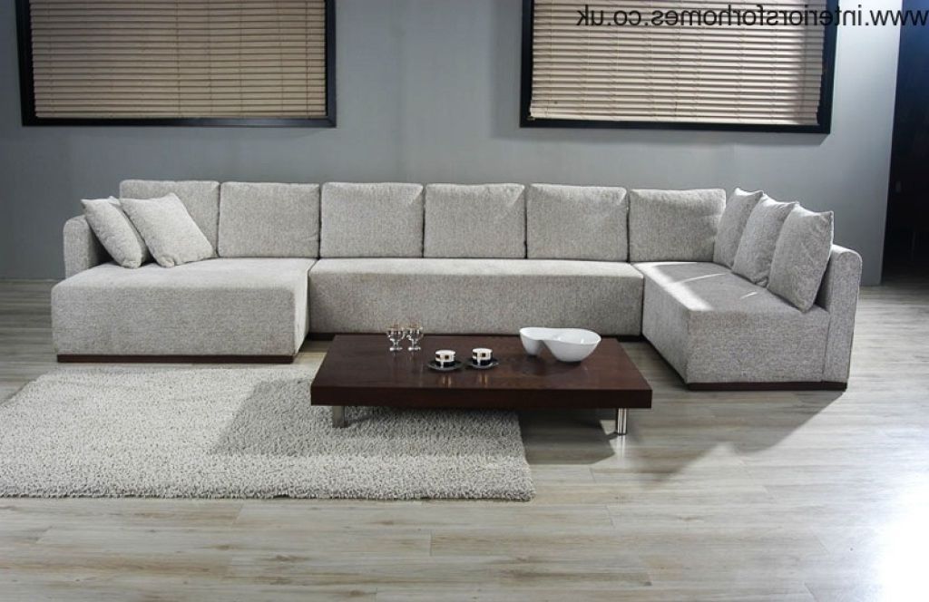 Large U Shaped Sectionals (View 9 of 10)