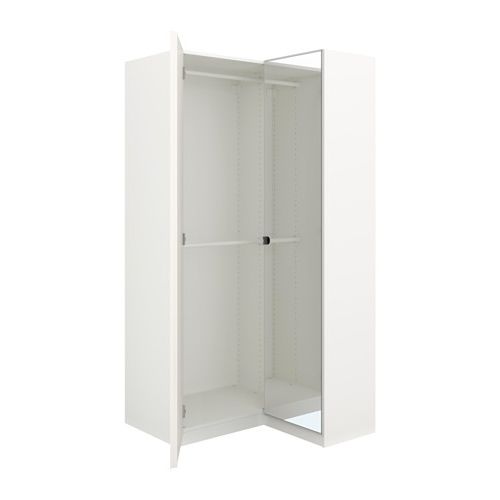 Latest 1 Door Corner Wardrobes With Regard To Pax Corner Wardrobe – 43 1/2/34 5/8x79 1/8 " – Ikea (View 8 of 15)