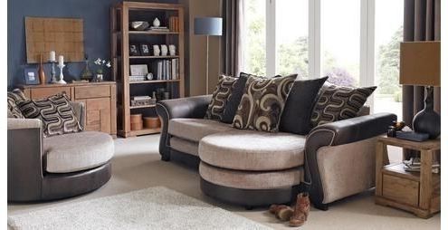 Latest 3 Seater Sofas And Cuddle Chairs In Dfs Charm 3 Seater Sofa & Swivel Cuddle Chair (Photo 1 of 10)