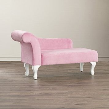 Latest Amazon: Contemporary Stylish Furniture – Kids Chaise Lounge With Regard To Pink Chaise Lounges (View 2 of 15)