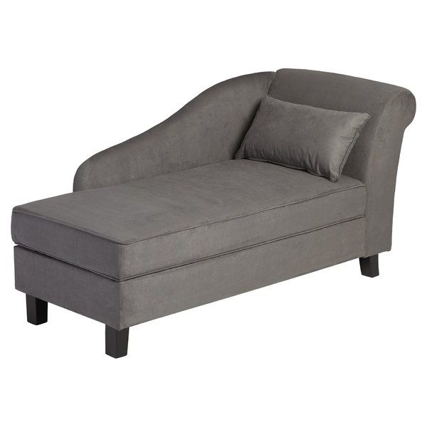 Latest Grey Chaise Lounge Chairs You'll Love (Photo 9 of 15)